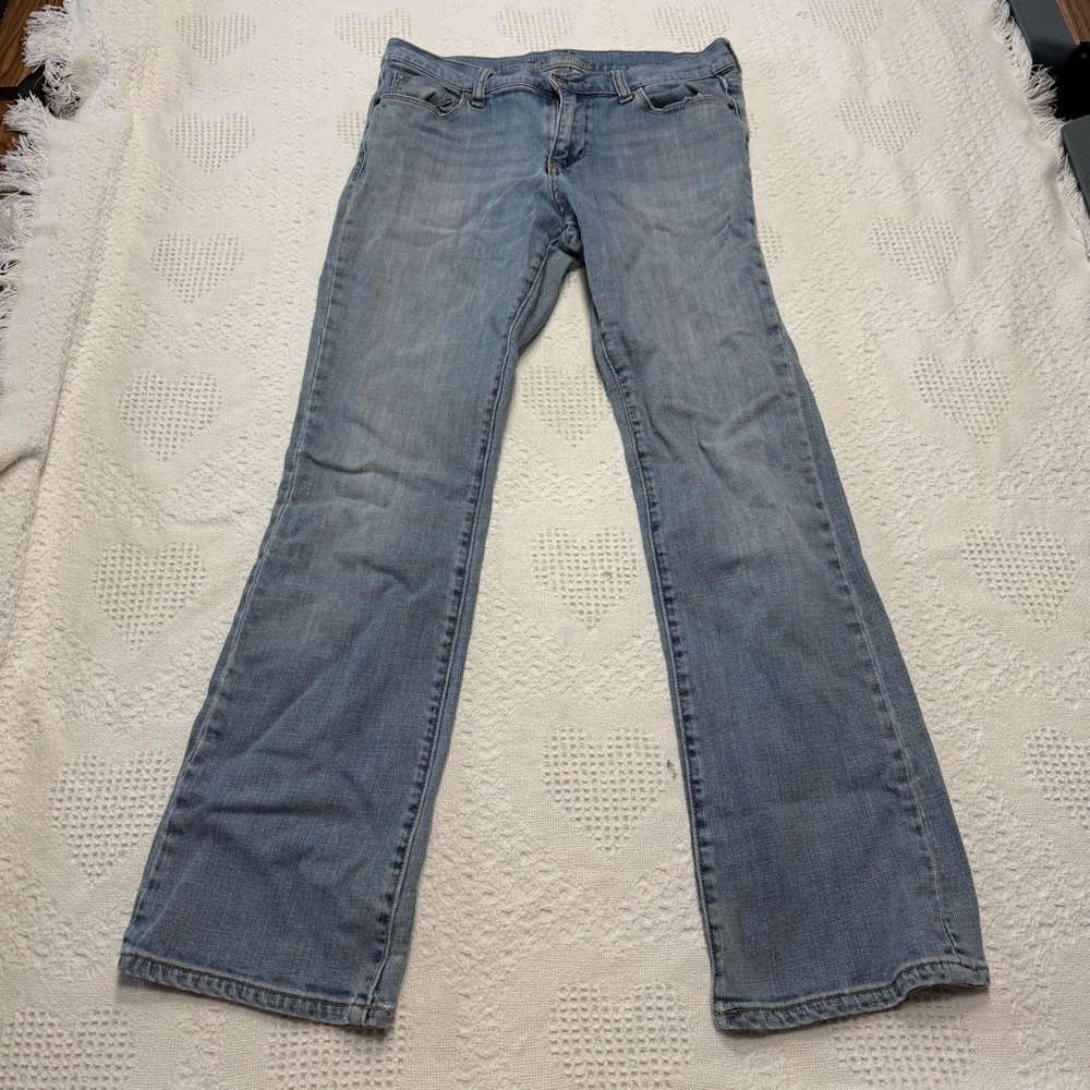 Y2K Old Navy “The Sweetheart” Blue Bootcut Jeans (8)